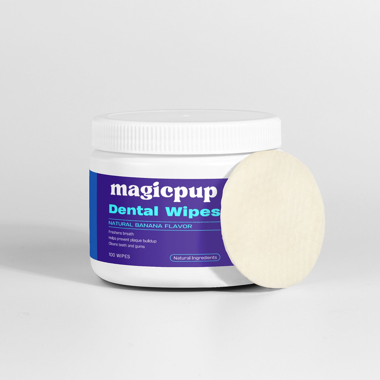 Magicpup Dental Wipes | Fresh Breath & Oral Care Solution