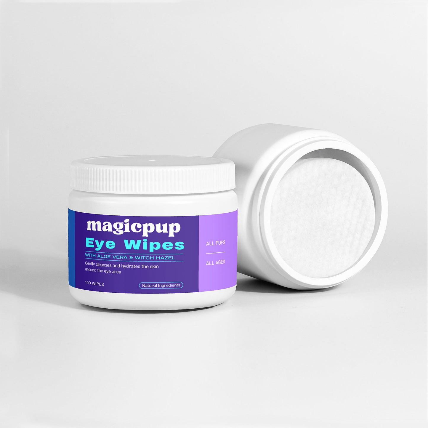 Magicpup Eye Wipes | Tear Stain & Debris Removal Solution